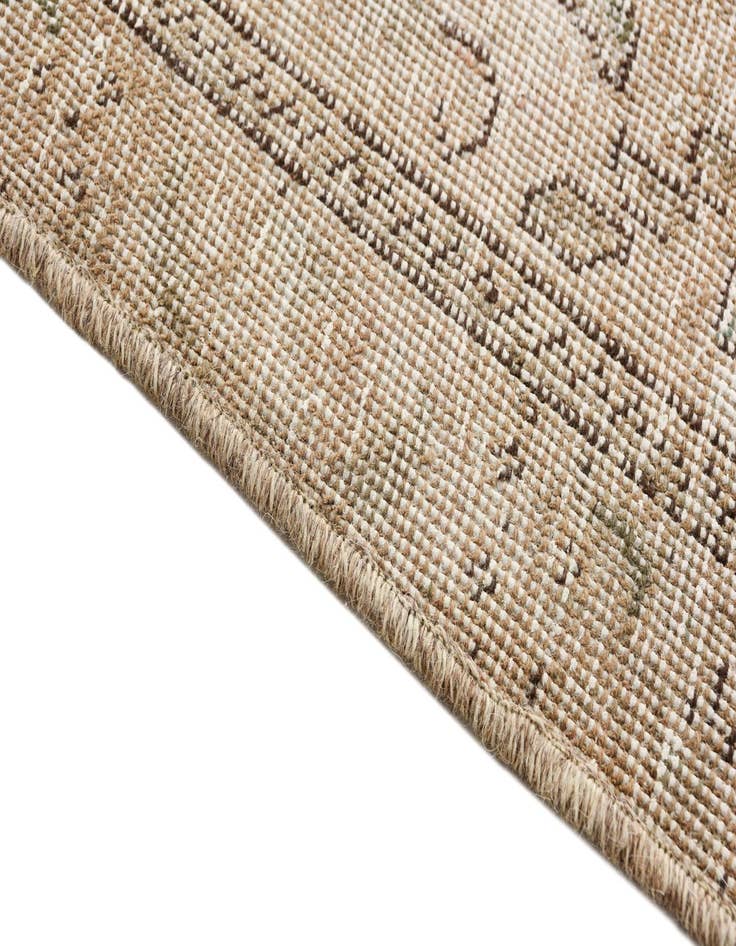 Detail image of 9' 2 x 12'  Hand Knotted Ultra Vintage Persian Wool Rug