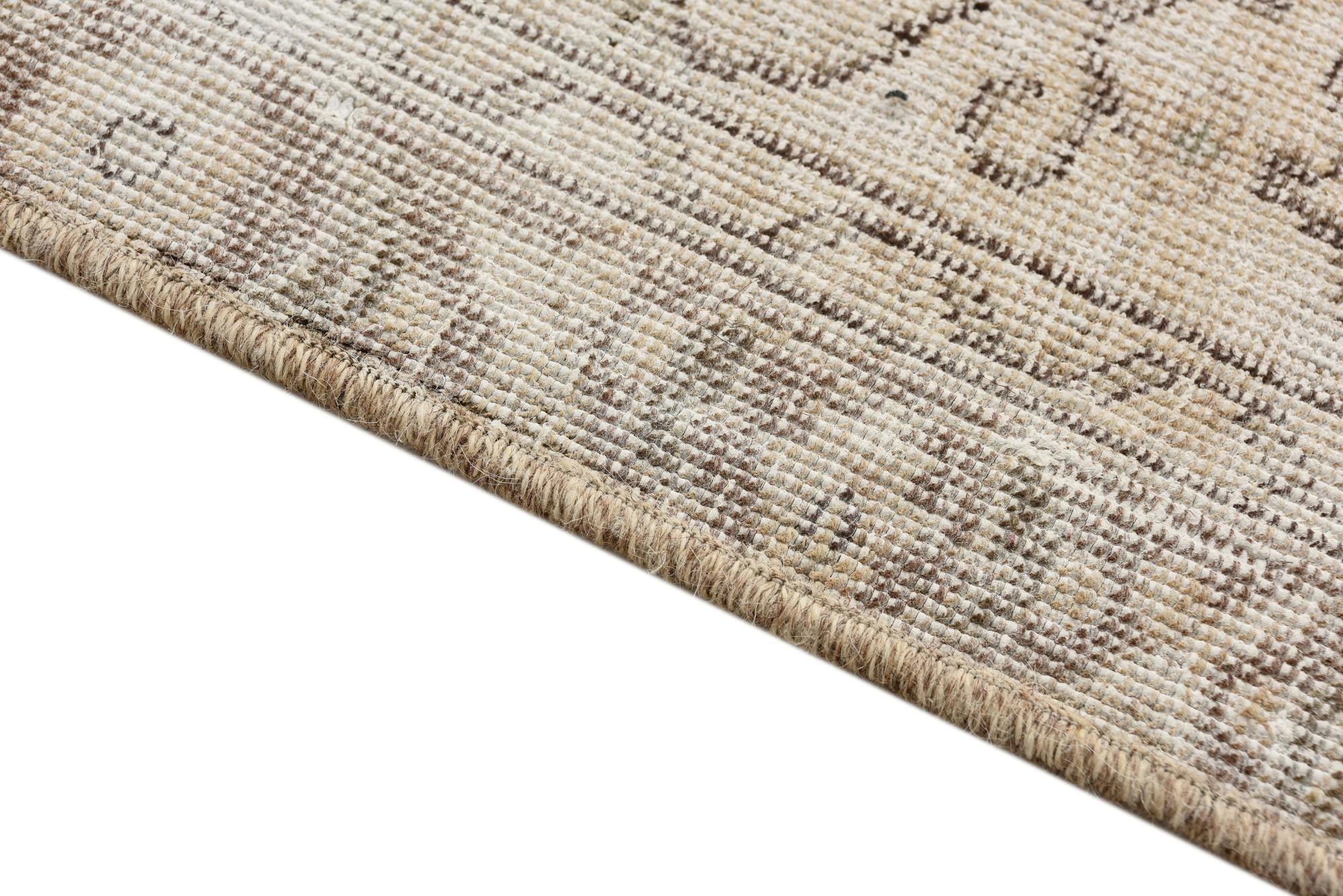 6' 9 x 9' 10 Hand Knotted Ultra Vintage Persian Wool Rug