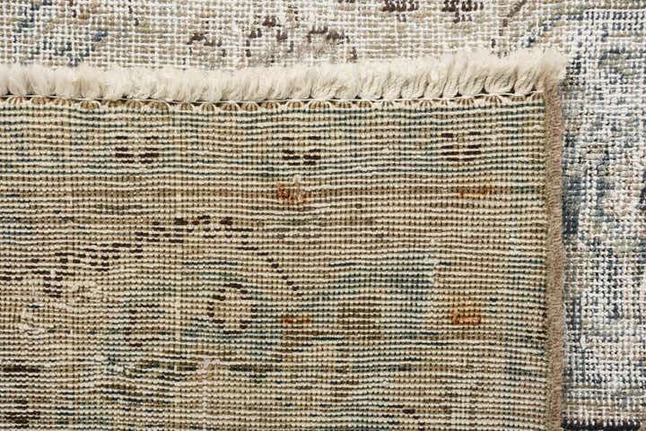190cm x 280cm Noué main Ultra Vintage Tapis Persan Laine