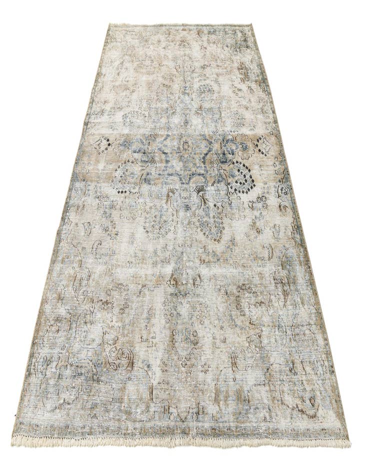 Detail image of 6' 2 x 9' 2  Hand Knotted Ultra Vintage Persian Wool Rug