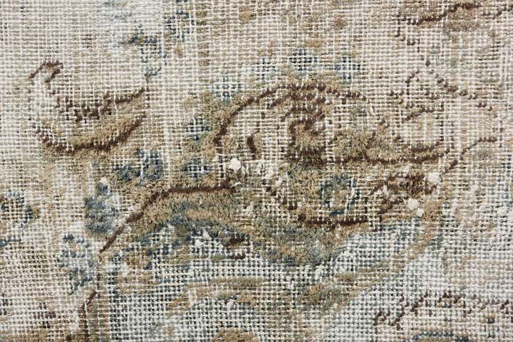 190cm x 280cm Noué main Ultra Vintage Tapis Persan Laine
