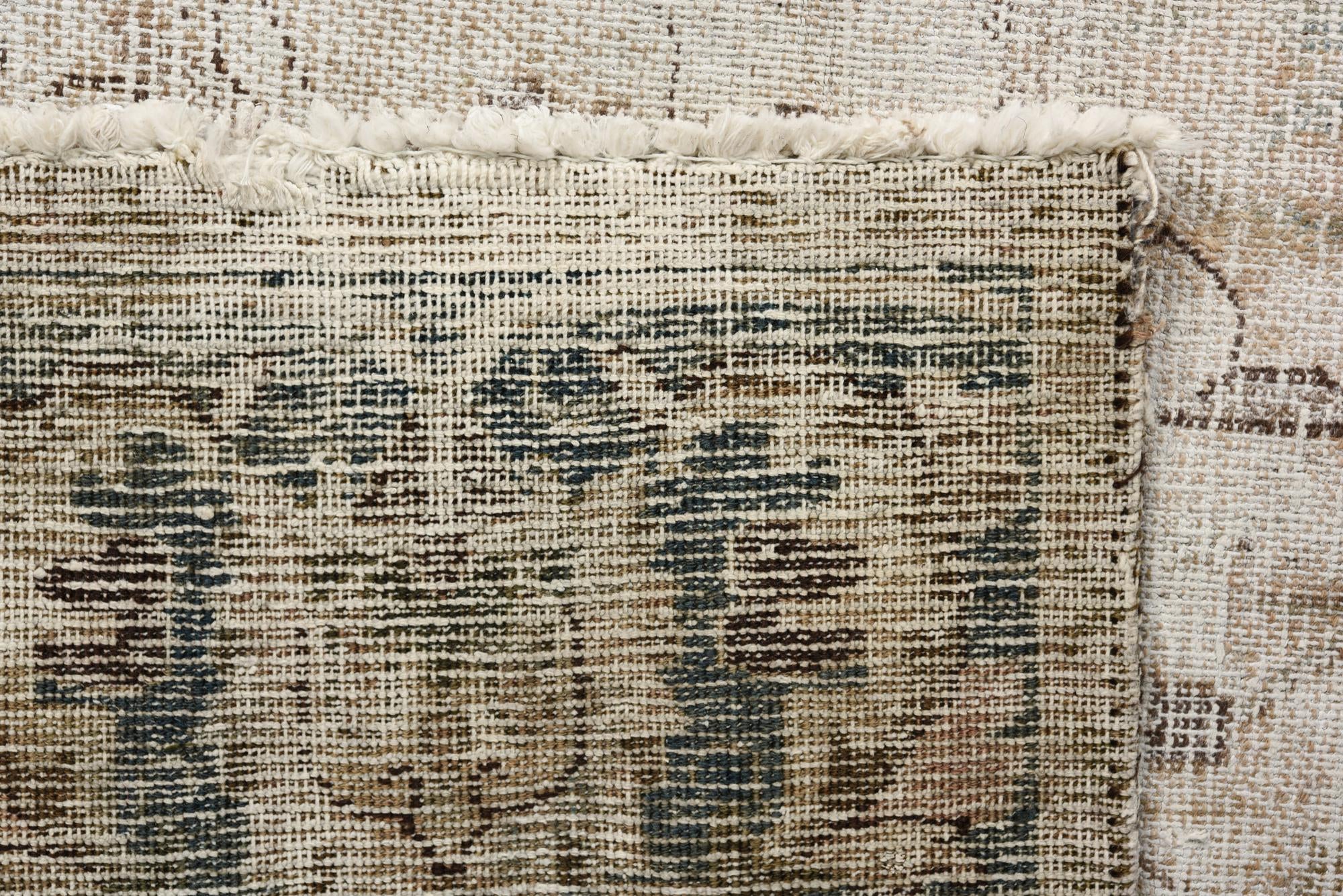 8' 4 x 11' 6 Hand Knotted Ultra Vintage Persian Wool Rug