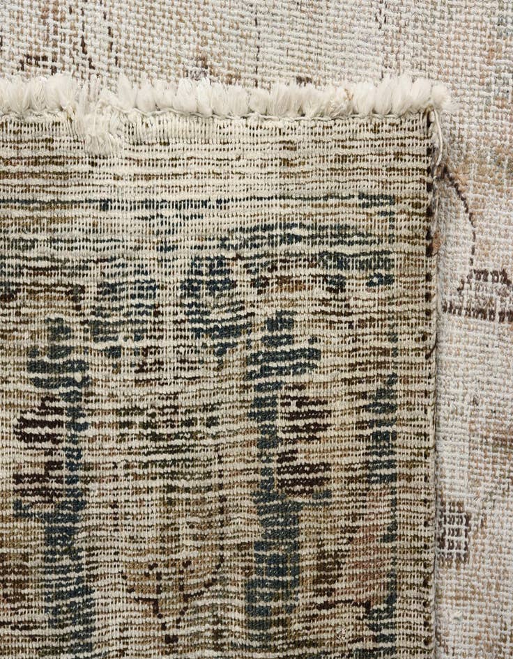 Detail image of 8' 4 x 11' 6  Hand Knotted Ultra Vintage Persian Wool Rug