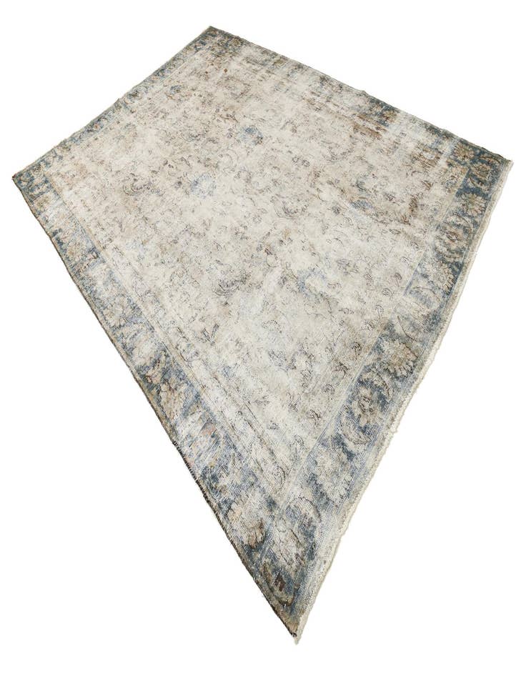 Detail image of 8' 4 x 11' 6  Hand Knotted Ultra Vintage Persian Wool Rug