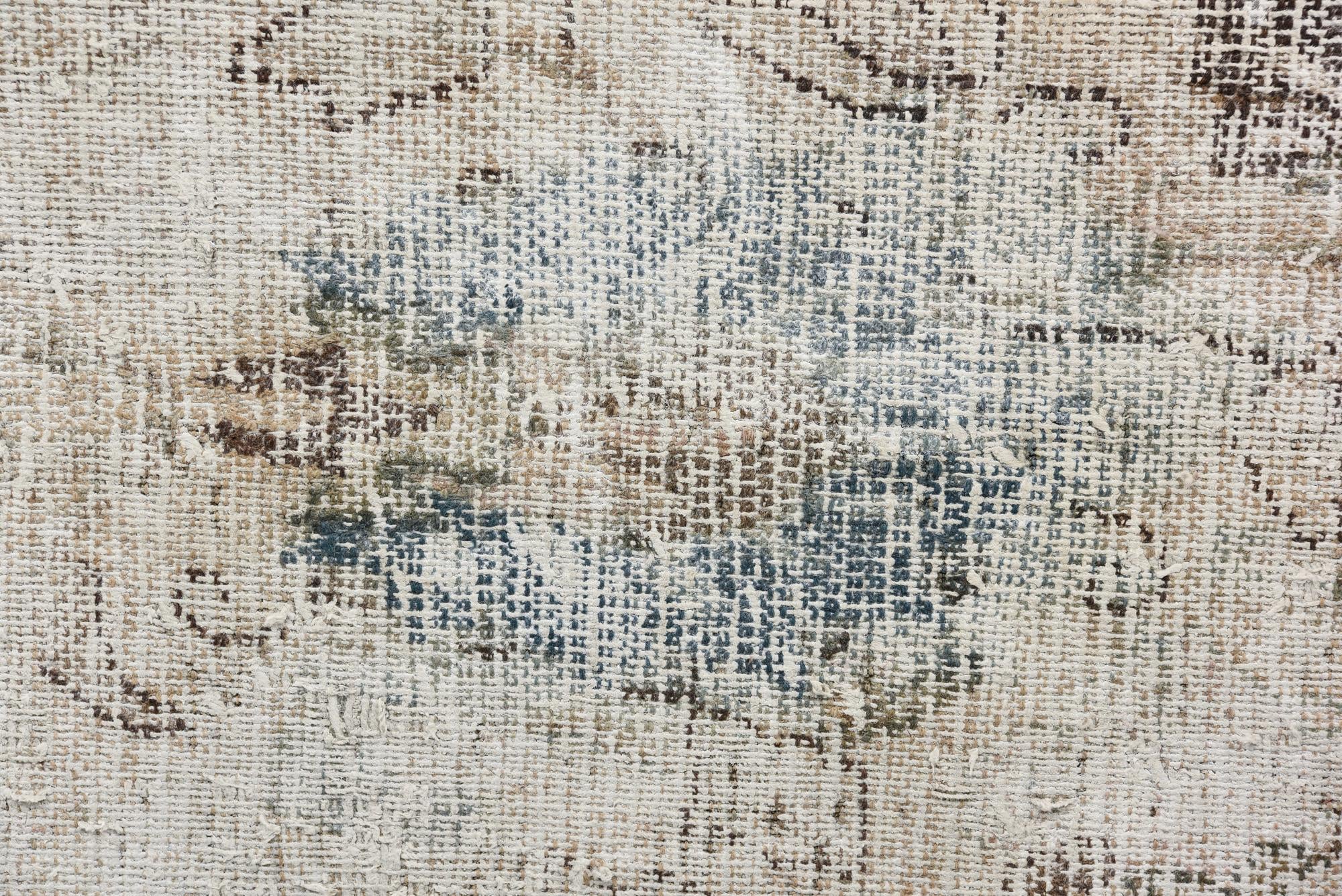 8' 4 x 11' 6 Hand Knotted Ultra Vintage Persian Wool Rug