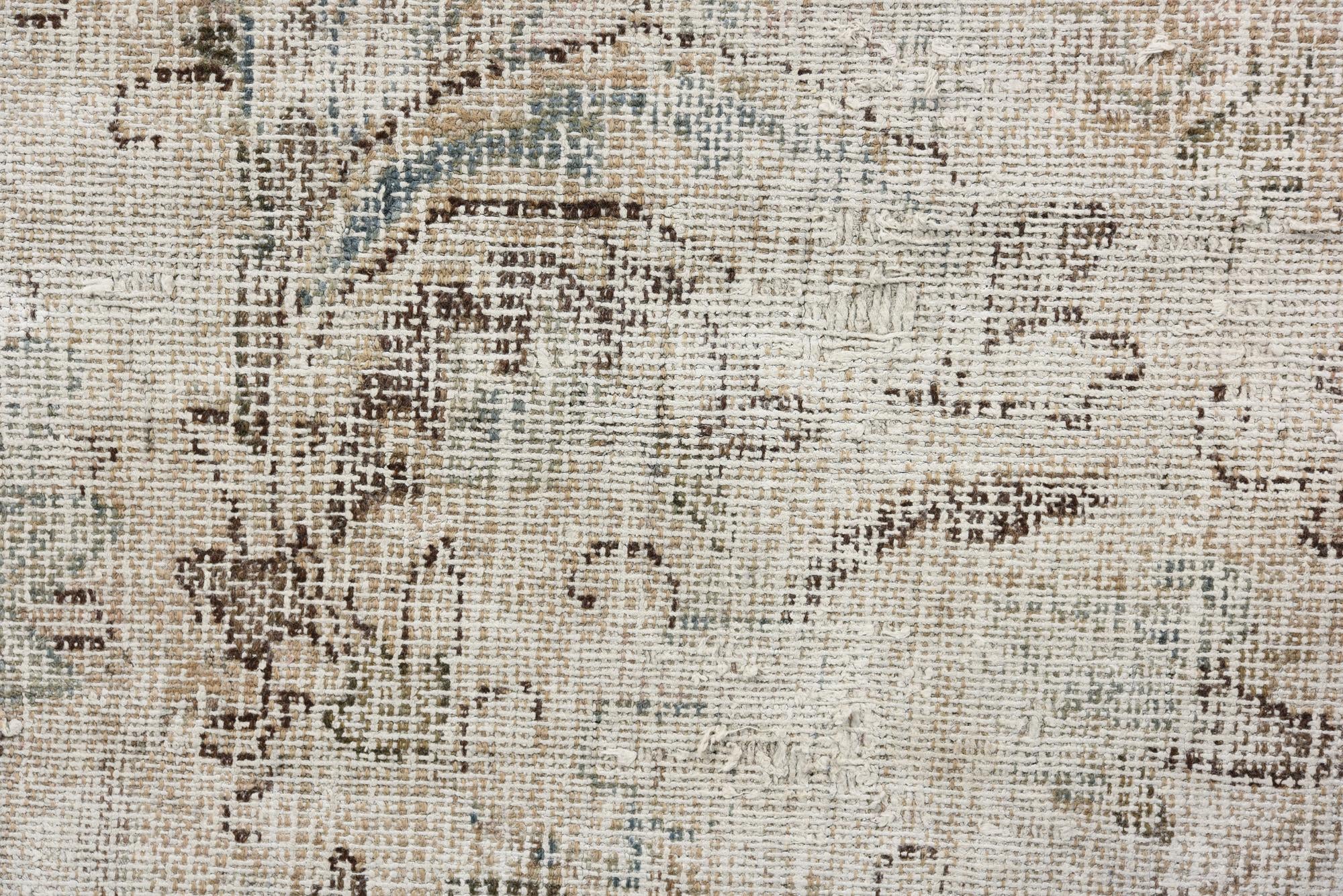 8' 4 x 11' 6 Hand Knotted Ultra Vintage Persian Wool Rug