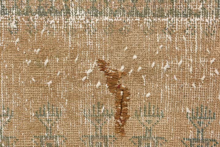6' 5 x 9' 2 Hand Knotted Ultra Vintage Persian Wool Rug