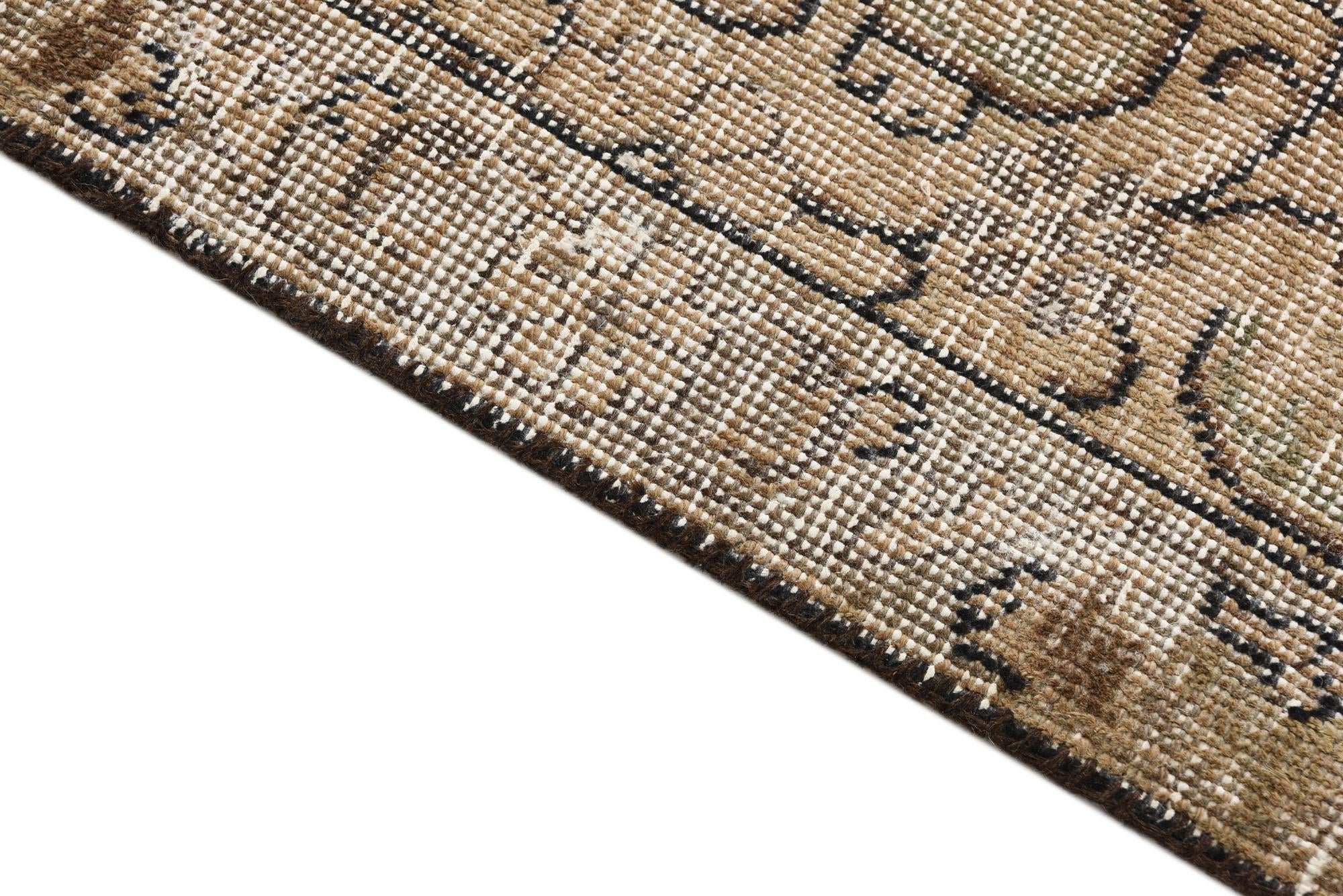 7' 6 x 10' 9 Hand Knotted Ultra Vintage Persian Wool Rug