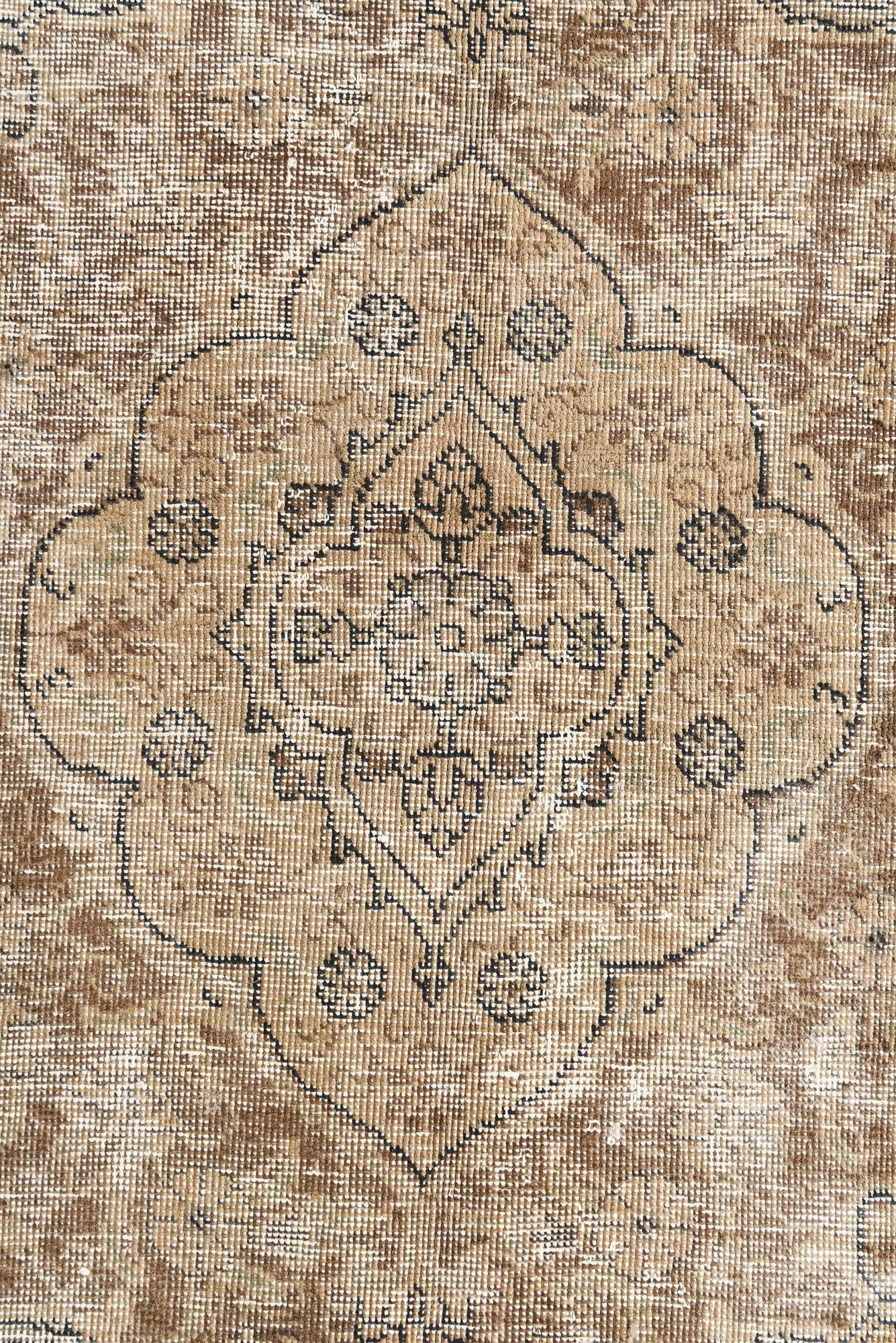 7' 6 x 10' 9 Hand Knotted Ultra Vintage Persian Wool Rug