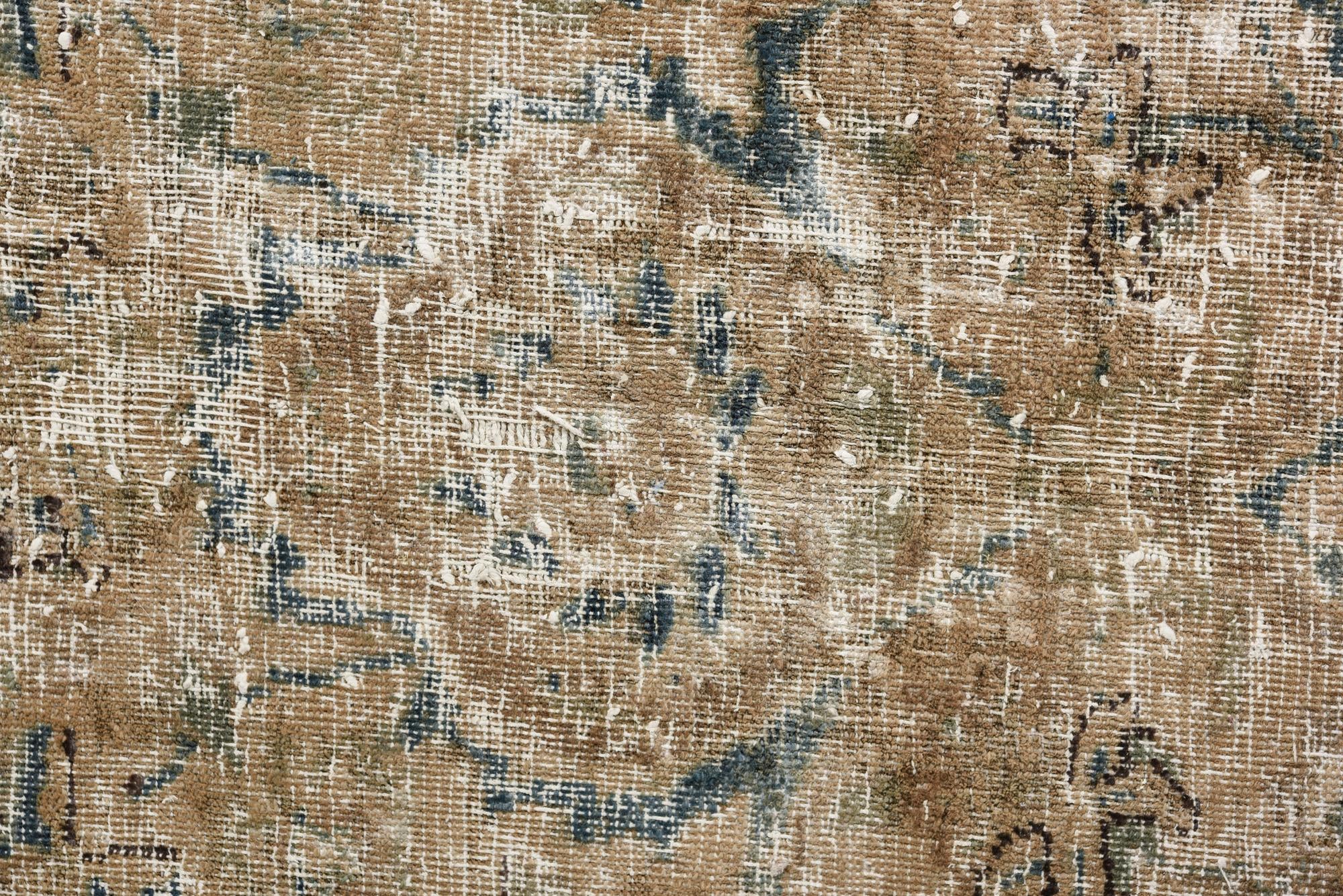9' x 11' 6 Hand Knotted Ultra Vintage Persian Wool Rug