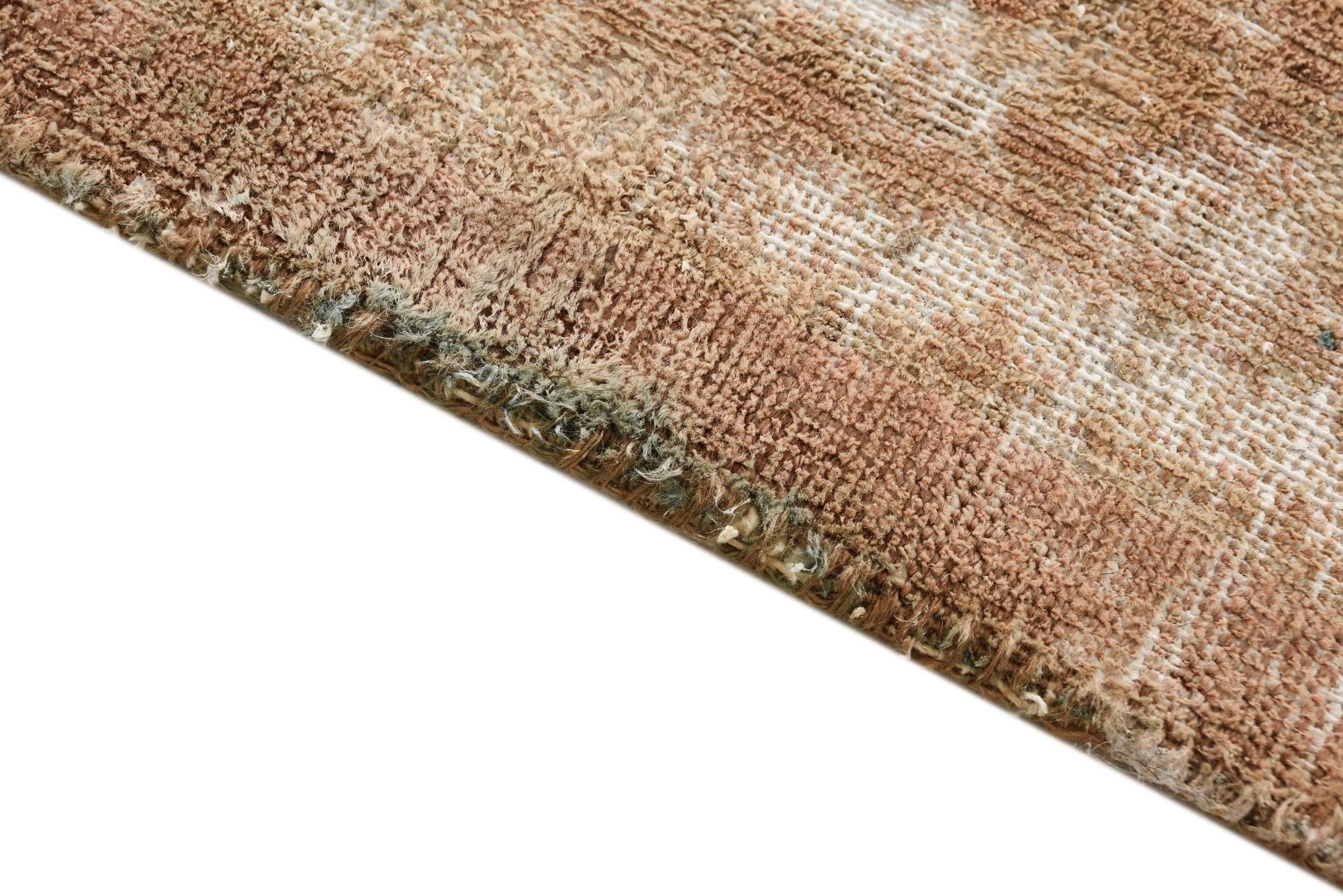 9' 7 x 12' 5 Hand Knotted Ultra Vintage Persian Wool Rug