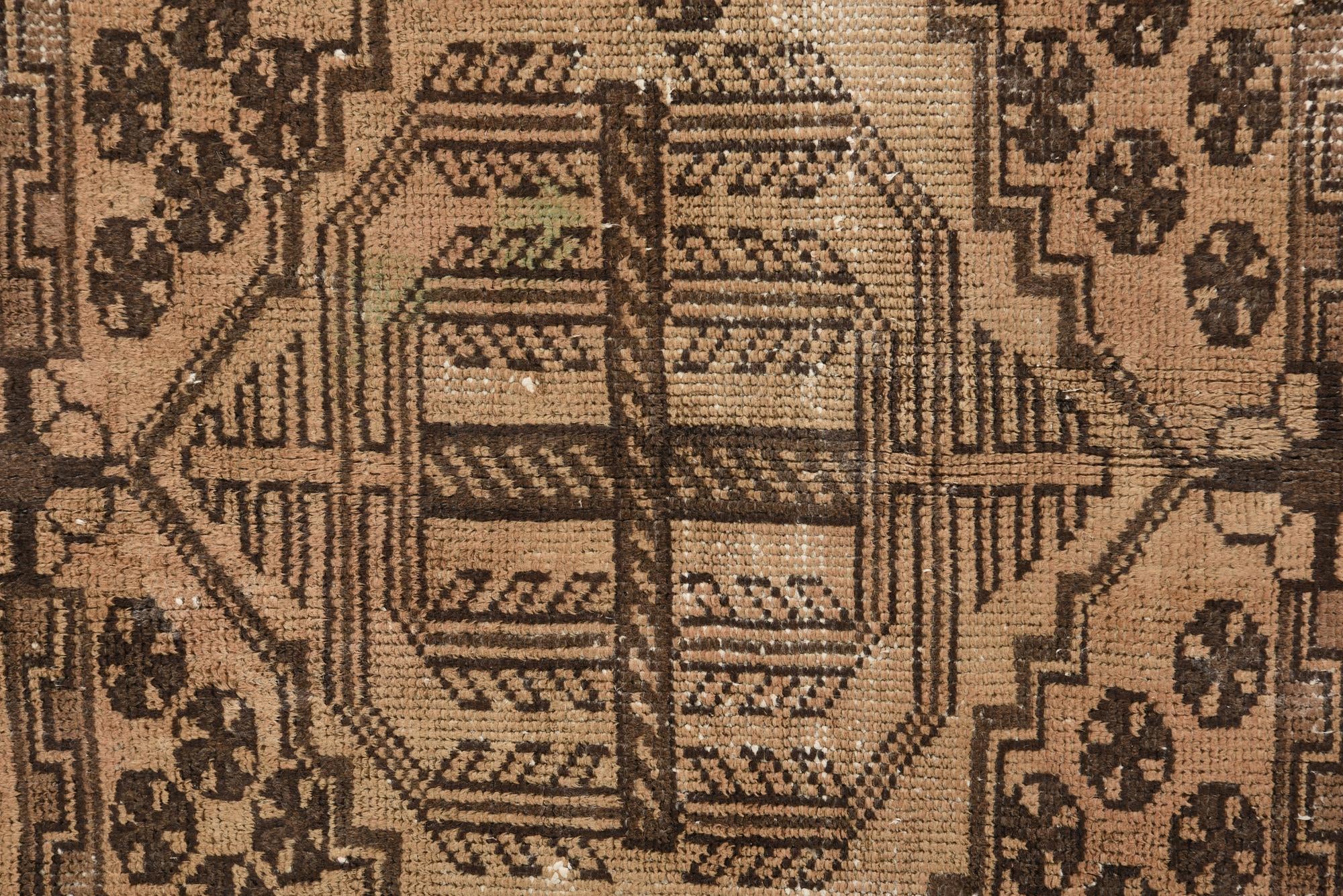 4' 9 x 6' Hand Knotted Ultra Vintage Persian Wool Rug