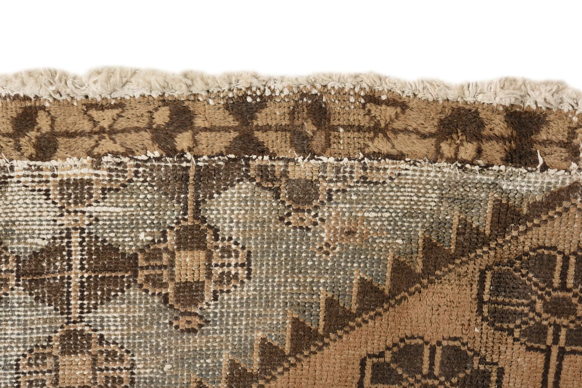 4' 9 x 6' Hand Knotted Ultra Vintage Persian Wool Rug