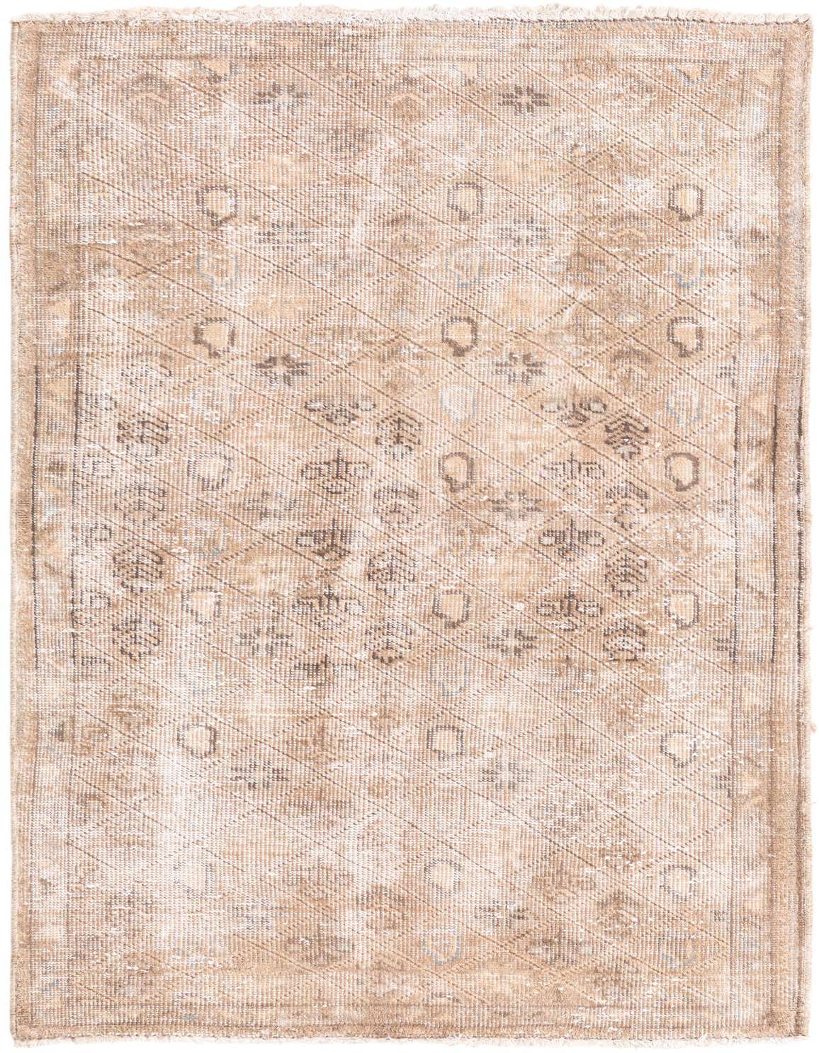 Primary image 3' x 5' 2  Hand Knotted Ultra Vintage Persian Wool Rug