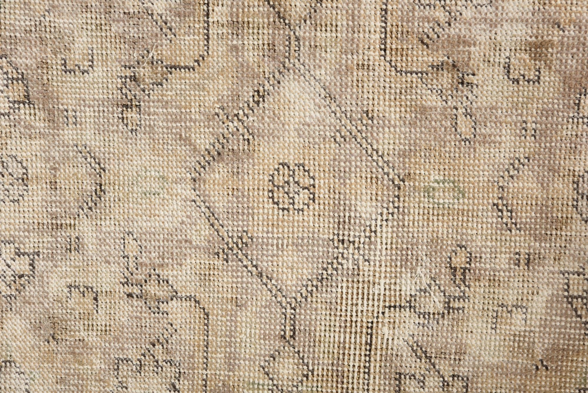 3' 3 x 5' Hand Knotted Ultra Vintage Persian Wool Rug