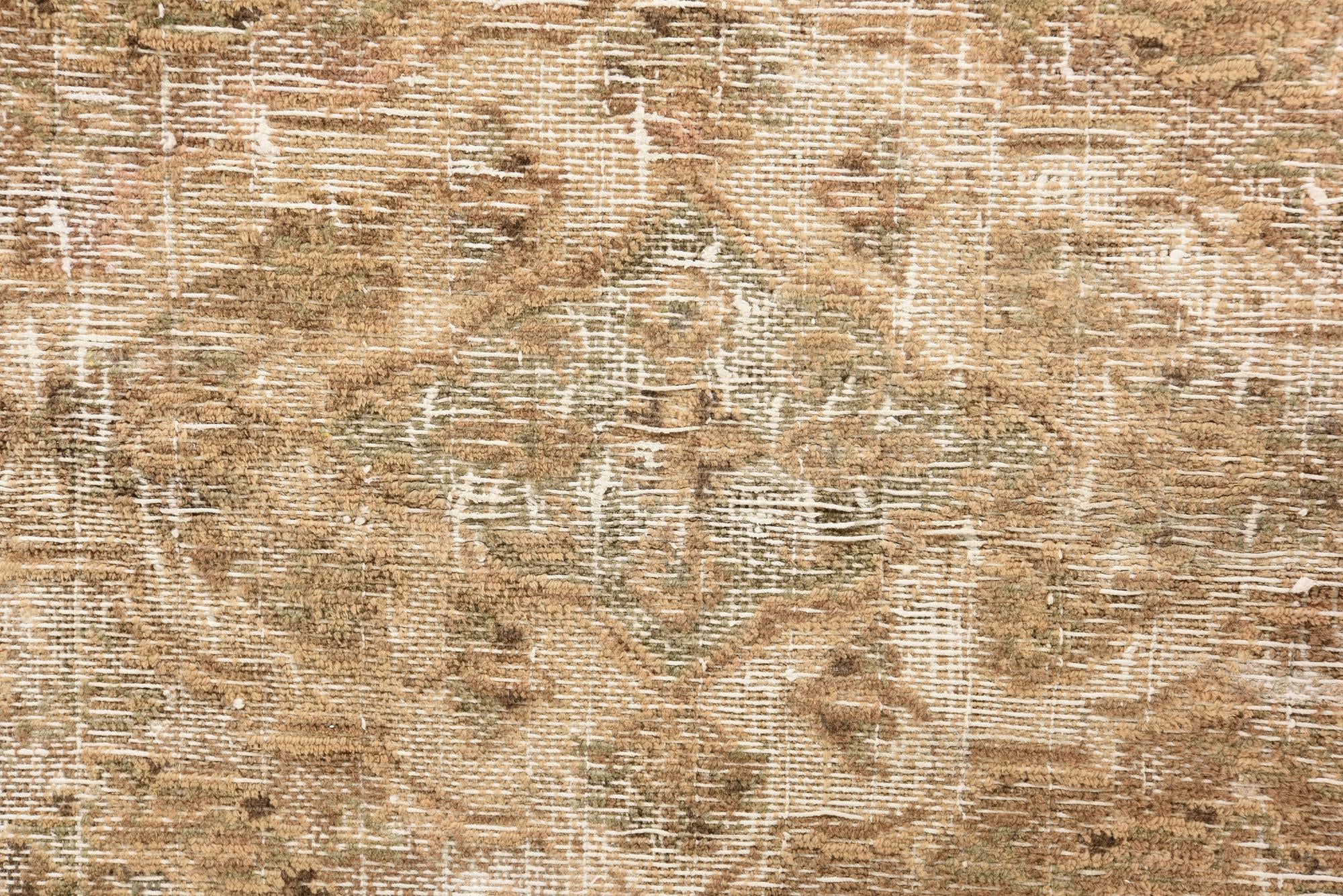 5' 10 x 9' 1 Hand Knotted Ultra Vintage Persian Wool Rug