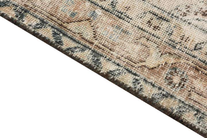 5' 8 x 8' 7 Hand Knotted Ultra Vintage Persian Wool Rug