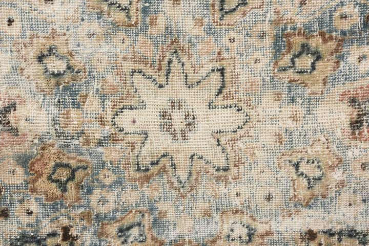 5' 8 x 8' 7 Hand Knotted Ultra Vintage Persian Wool Rug