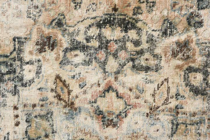 5' 8 x 8' 7 Hand Knotted Ultra Vintage Persian Wool Rug