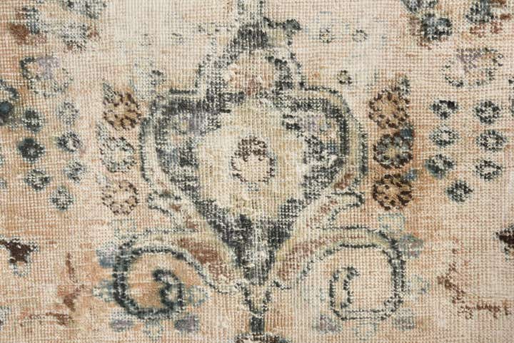 5' 8 x 8' 7 Hand Knotted Ultra Vintage Persian Wool Rug