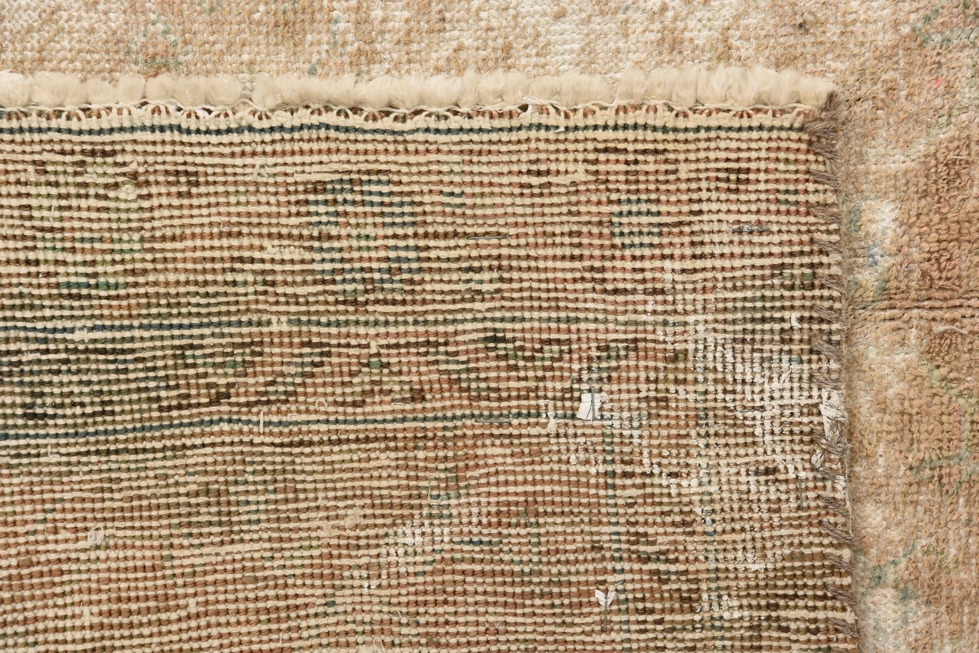 3' 10 x 6' 3 Hand Knotted Ultra Vintage Persian Wool Rug