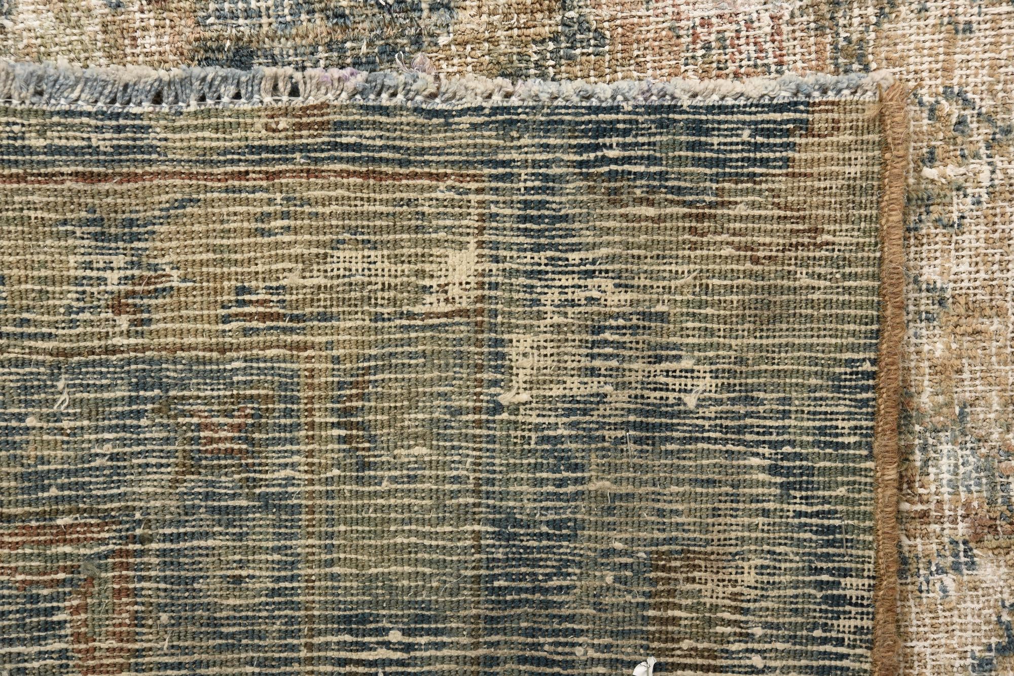 6' x 8' 9 Hand Knotted Ultra Vintage Persian Wool Rug