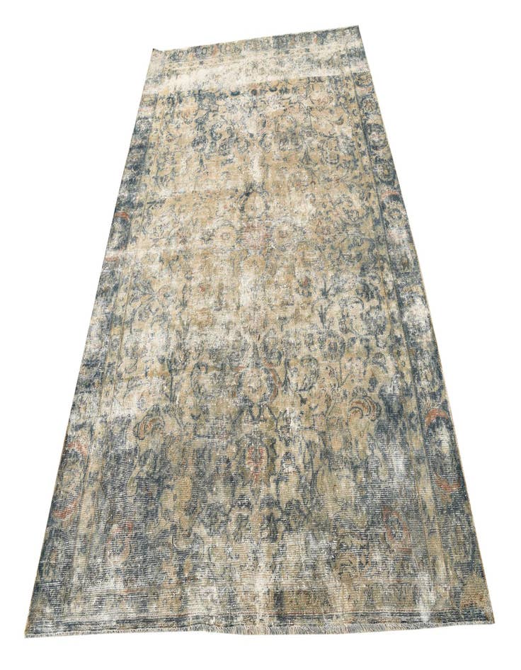 Detail image of 6' x 8' 9  Hand Knotted Ultra Vintage Persian Wool Rug