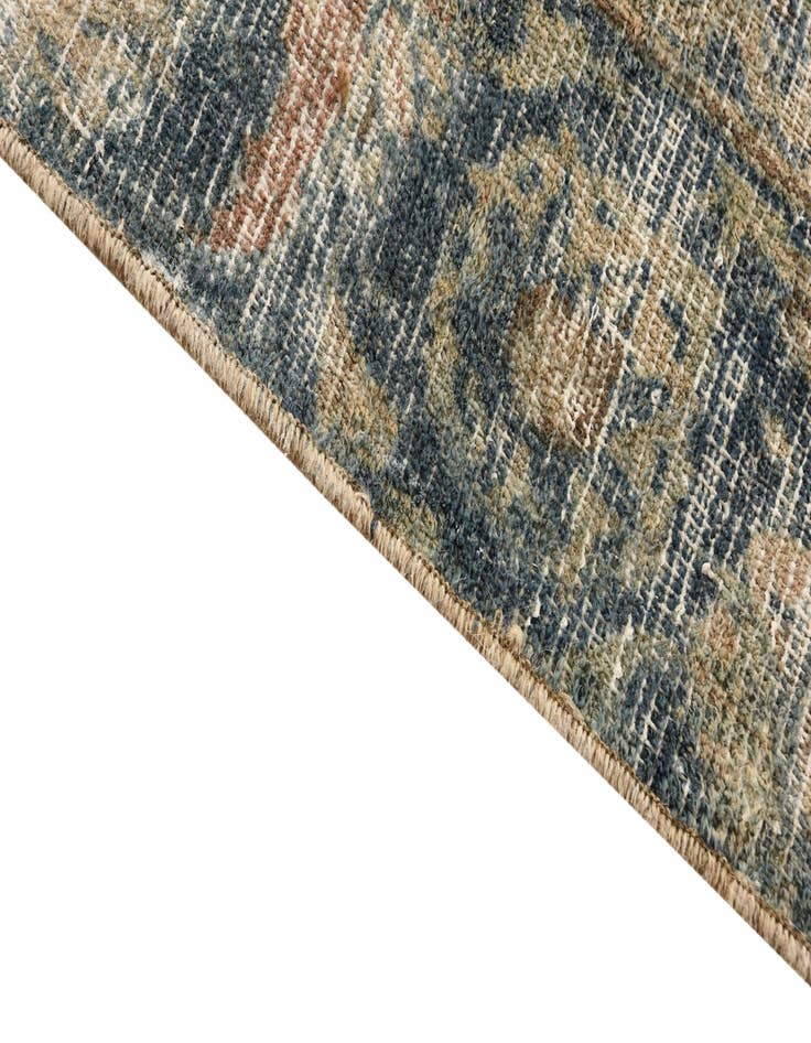Detail image of 6' x 8' 9  Hand Knotted Ultra Vintage Persian Wool Rug