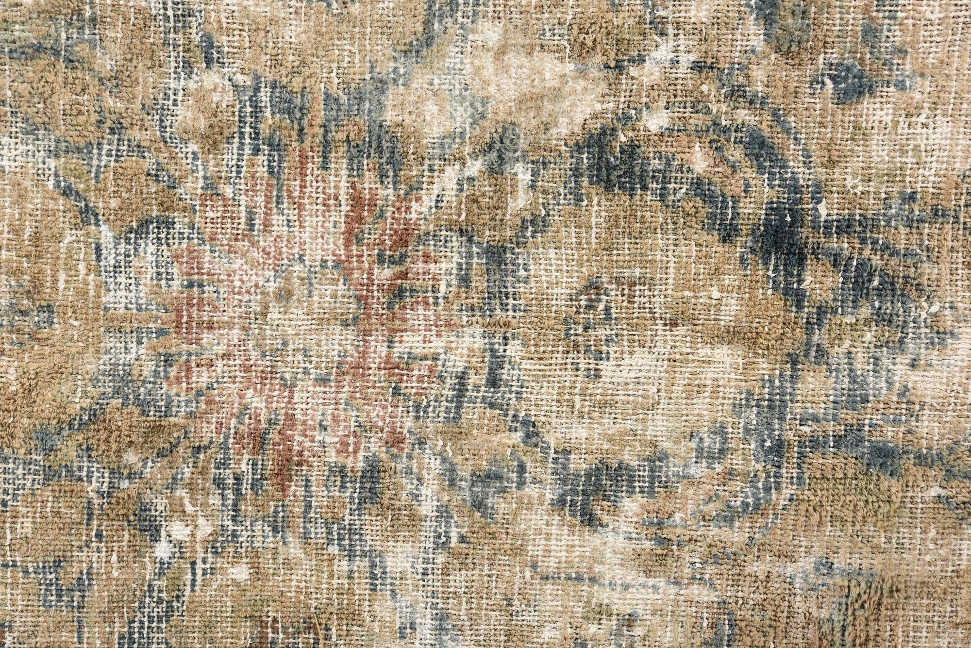 6' x 8' 9 Hand Knotted Ultra Vintage Persian Wool Rug