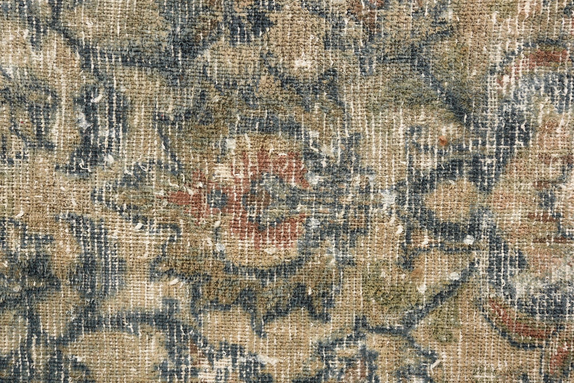 6' x 8' 9 Hand Knotted Ultra Vintage Persian Wool Rug