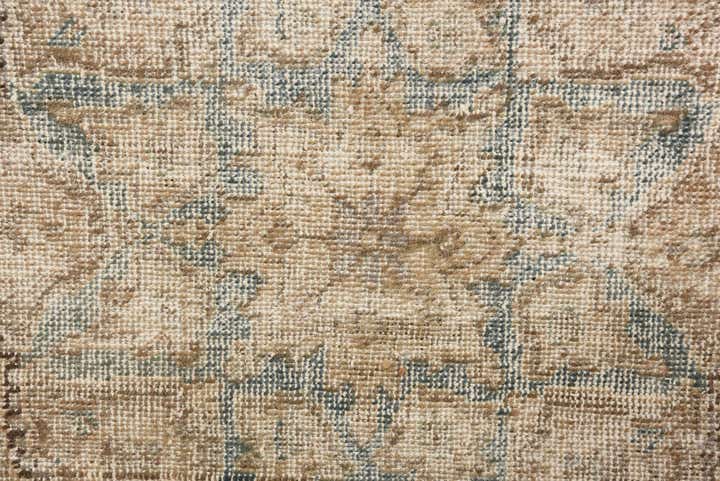 6' 6 x 9' 5 Hand Knotted Ultra Vintage Persian Wool Rug