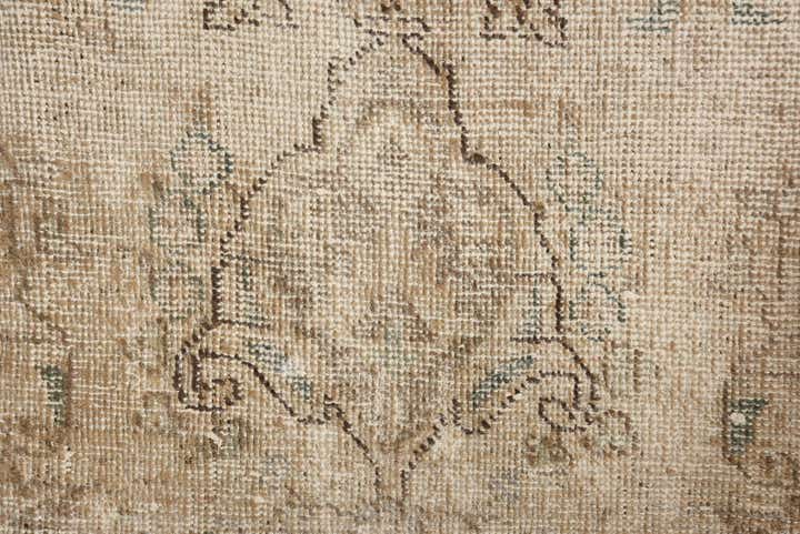 6' 6 x 9' 5 Hand Knotted Ultra Vintage Persian Wool Rug