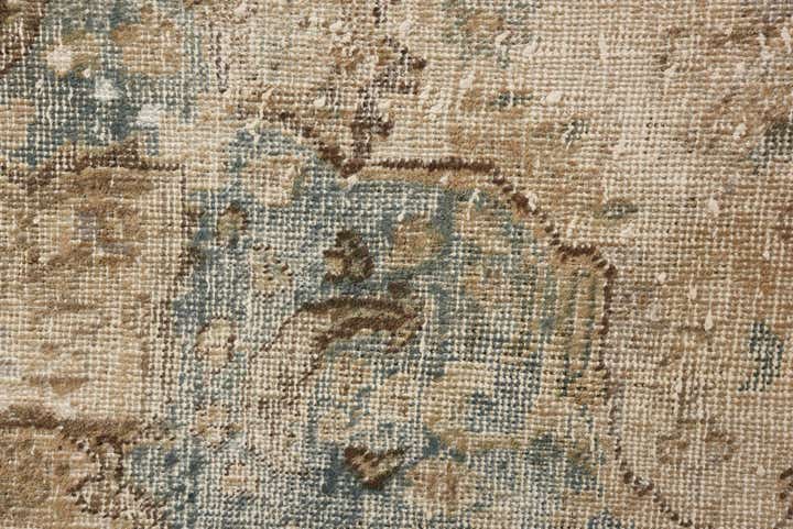6' 6 x 9' 5 Hand Knotted Ultra Vintage Persian Wool Rug