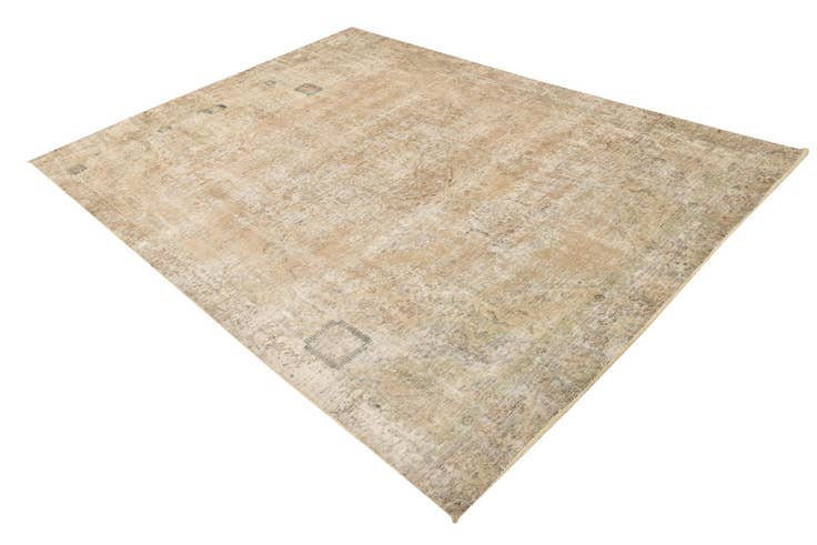 Detail image of 7' x 9' 9 Hand Knotted Ultra Vintage Persian Wool Rug