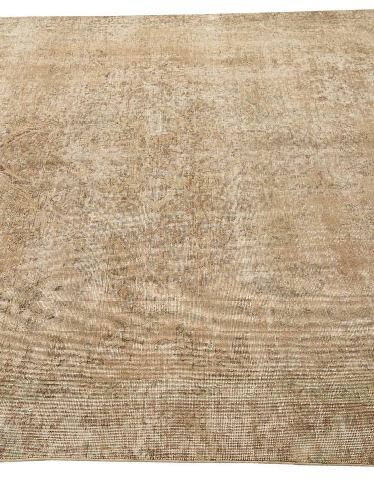 Detail image of 7' x 9' 9  Hand Knotted Ultra Vintage Persian Wool Rug