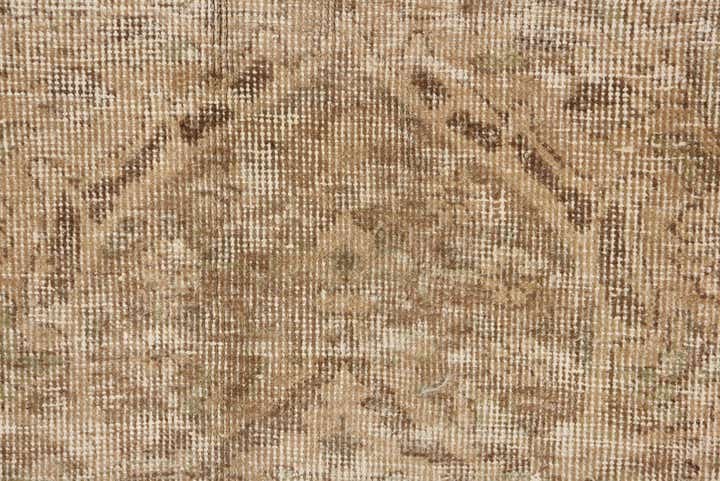 7' x 9' 9 Hand Knotted Ultra Vintage Persian Wool Rug