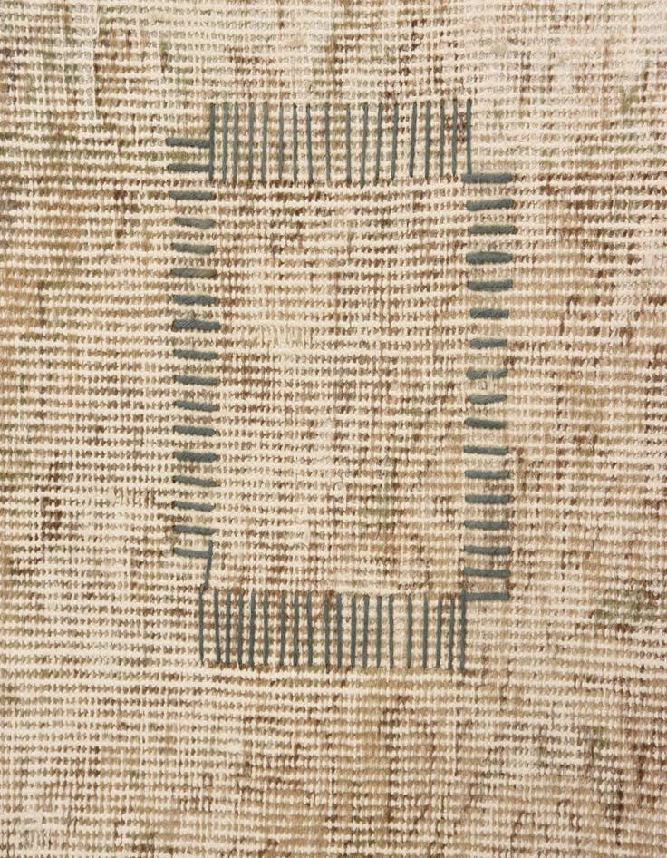 Detail image of 7' x 9' 9  Hand Knotted Ultra Vintage Persian Wool Rug