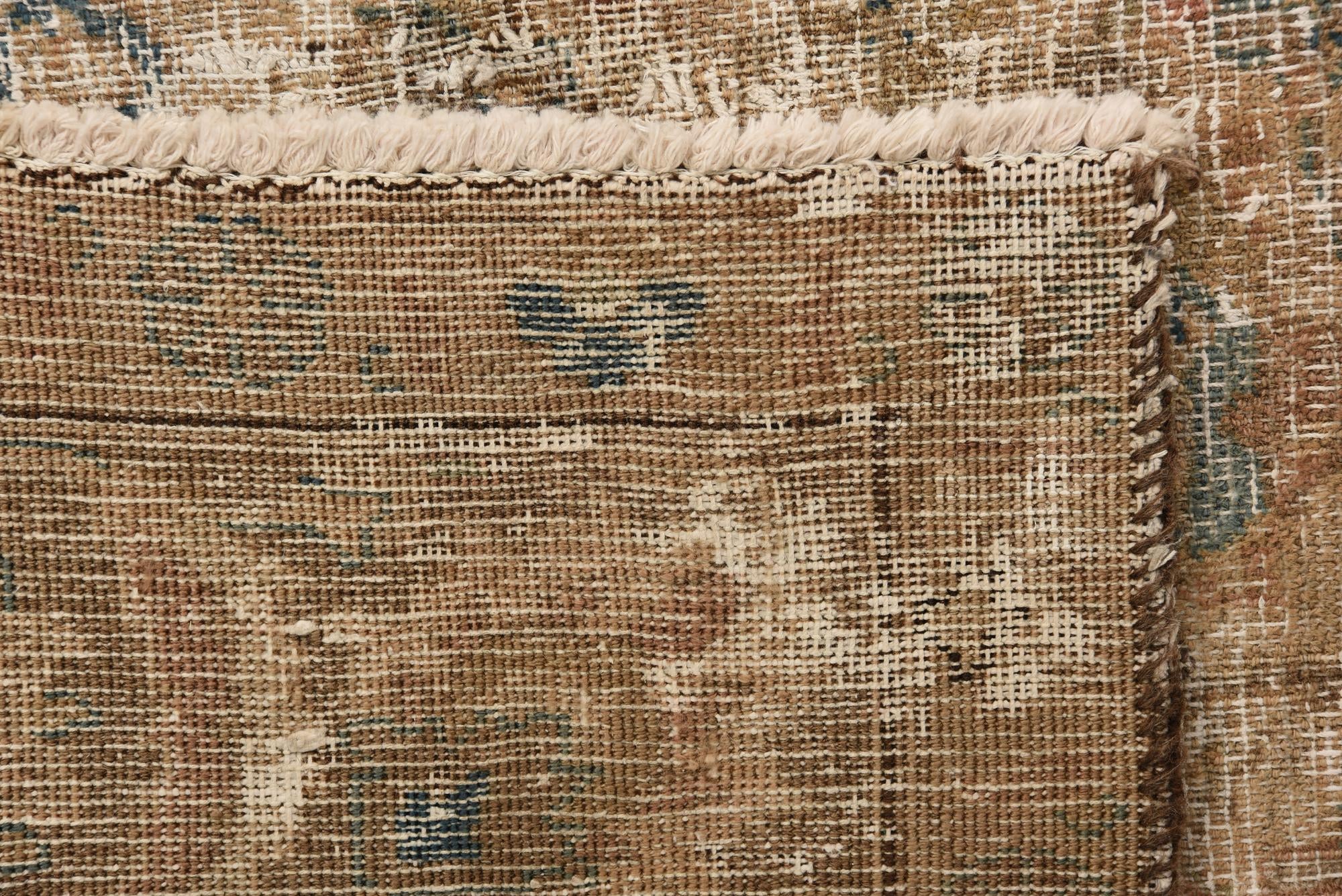 6' 1 x 8' 9 Hand Knotted Ultra Vintage Persian Wool Rug