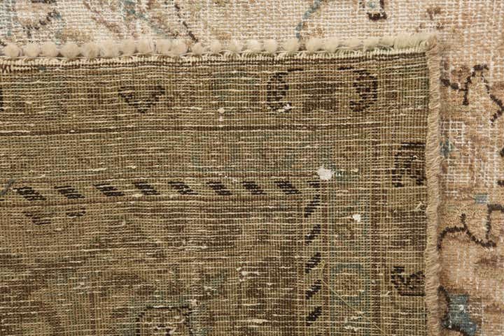 7' 1 x 10' 7 Hand Knotted Ultra Vintage Persian Wool Rug