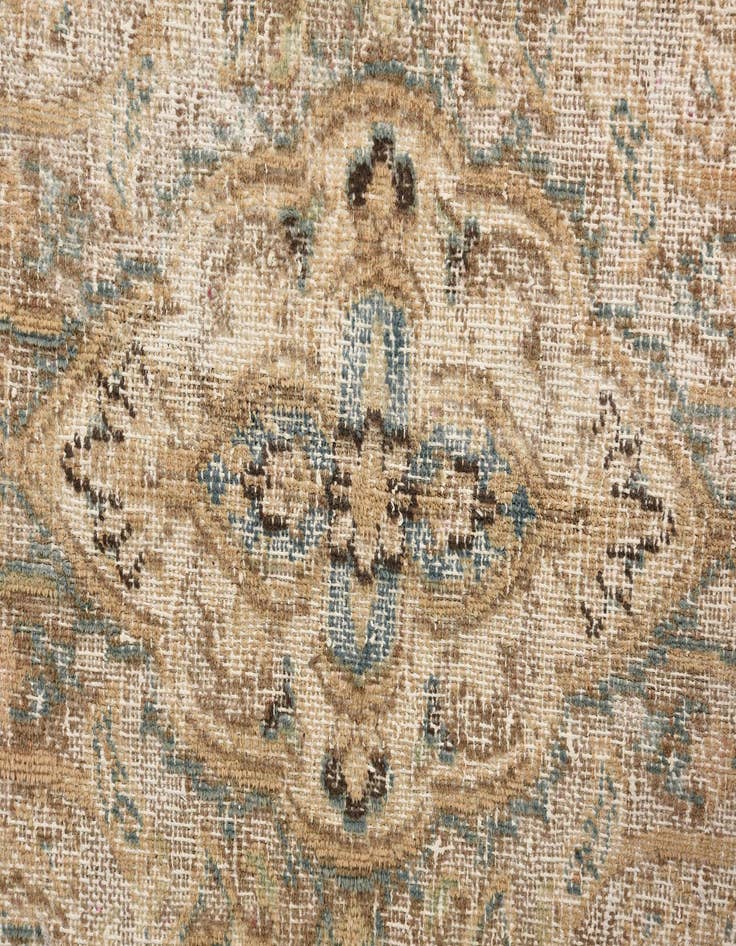 Detail image of 7' 1 x 10' 7  Hand Knotted Ultra Vintage Persian Wool Rug