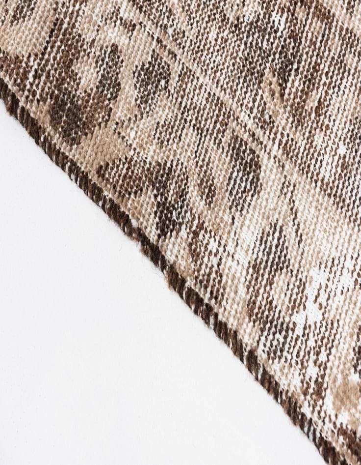 Detail image of 6' 1 x 9'  Hand Knotted Ultra Vintage Persian Wool Rug