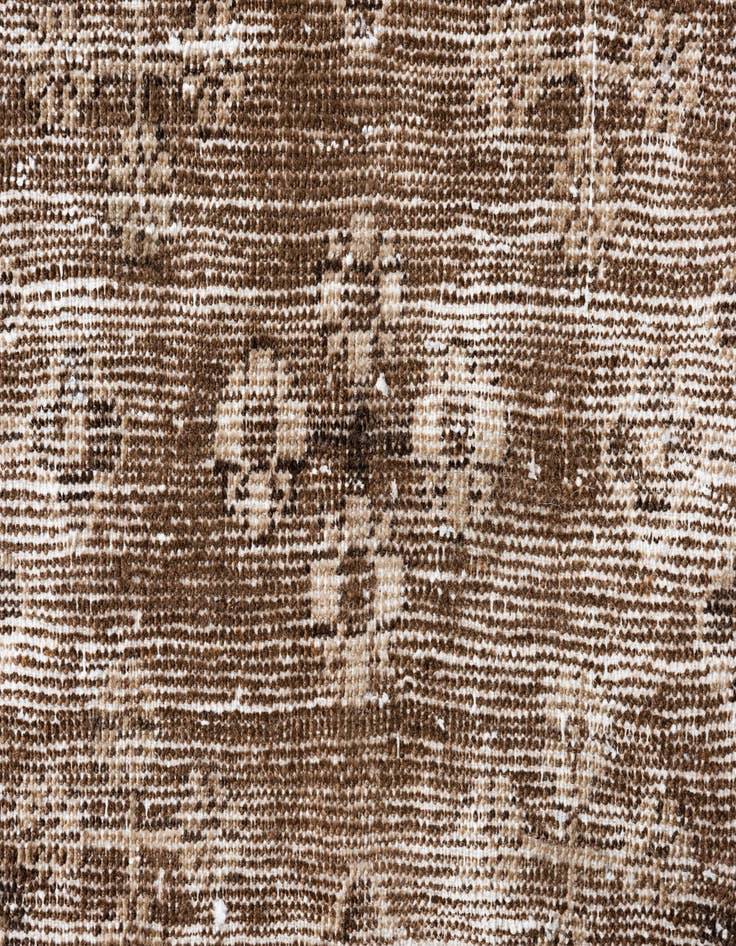 Detail image of 6' 1 x 9'  Hand Knotted Ultra Vintage Persian Wool Rug