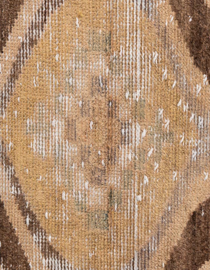 Detail image of 4' 5 x 7' 7  Hand Knotted Ultra Vintage Persian Wool Rug