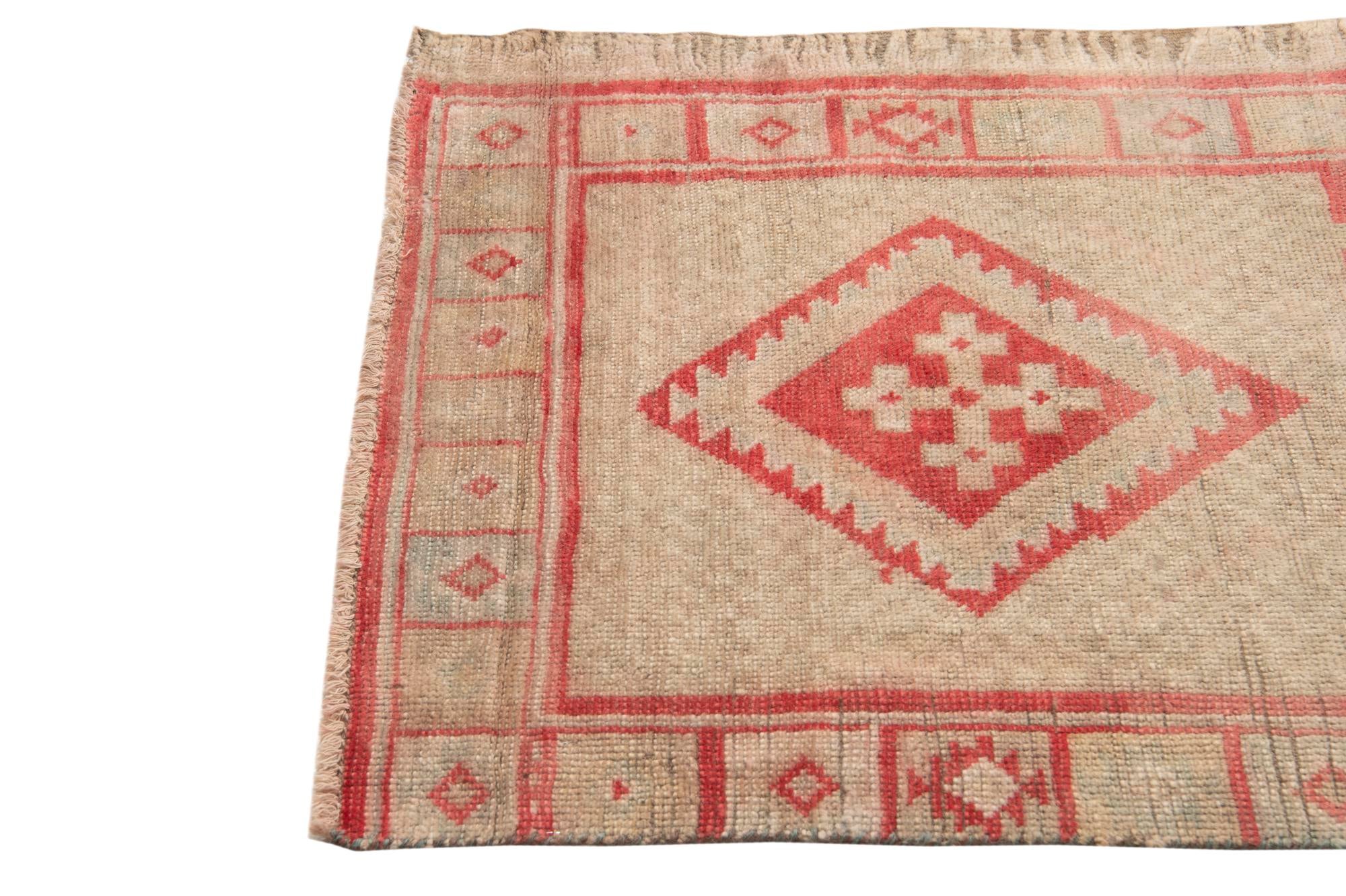 2' 9 x 4' 5 Hand Knotted Ultra Vintage Persian Wool Rug