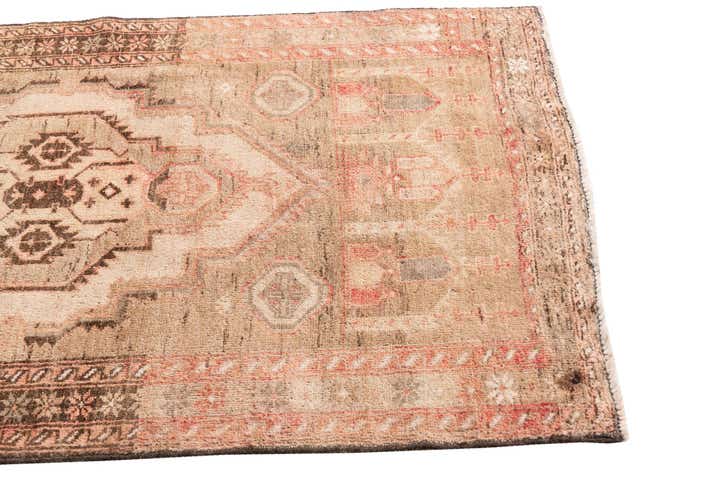 3' 5 x 5' 3 Hand Knotted Ultra Vintage Persian Wool Rug