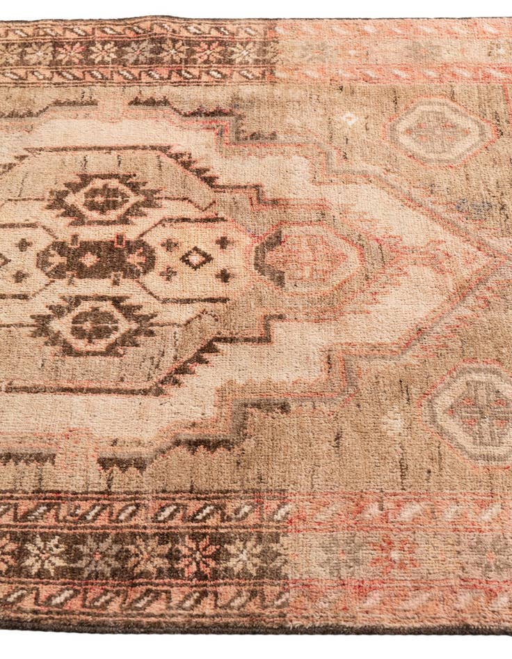 Detail image of 3' 5 x 5' 3  Hand Knotted Ultra Vintage Persian Wool Rug