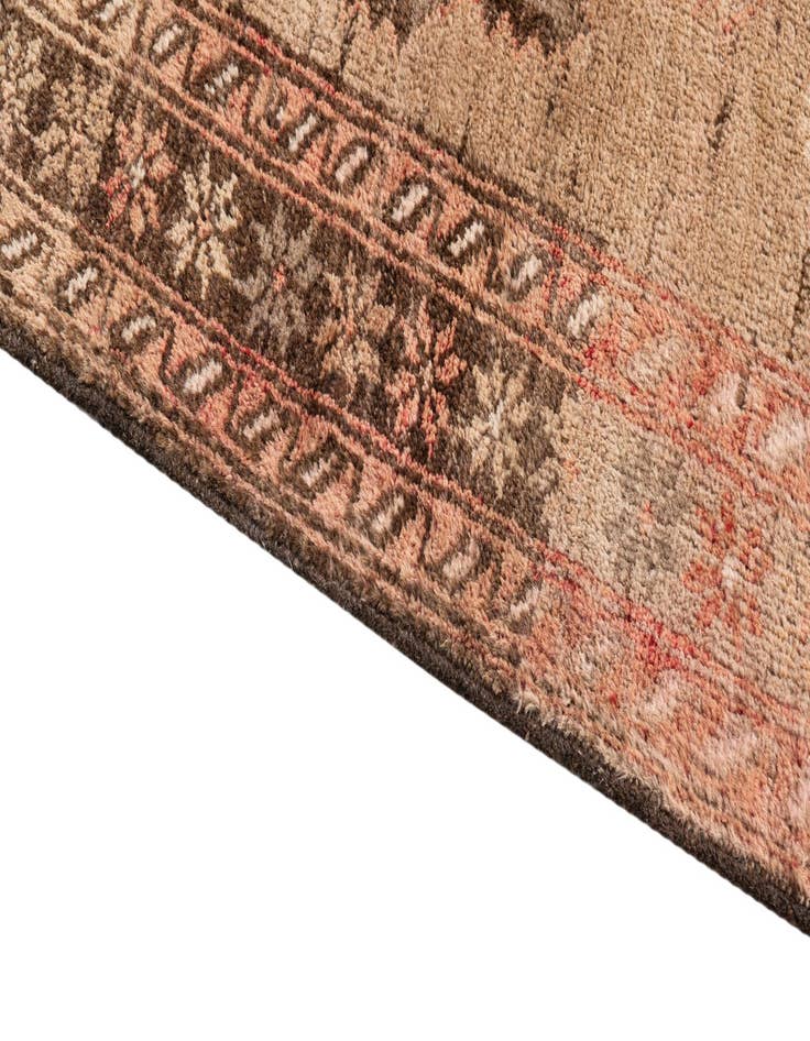 Detail image of 3' 5 x 5' 3  Hand Knotted Ultra Vintage Persian Wool Rug