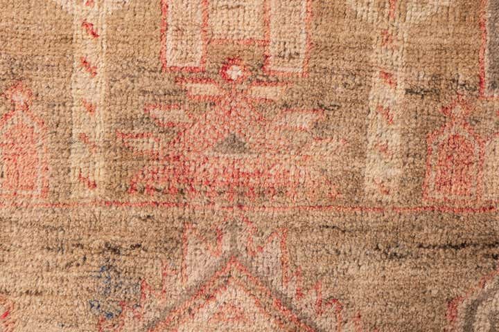 3' 5 x 5' 3 Hand Knotted Ultra Vintage Persian Wool Rug