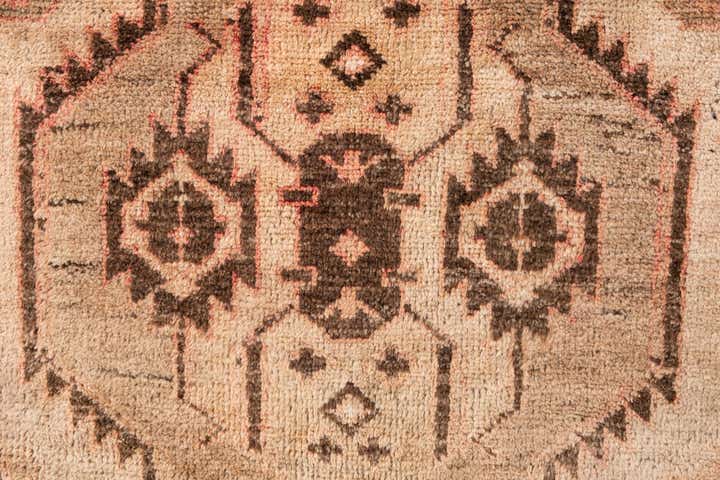 3' 5 x 5' 3 Hand Knotted Ultra Vintage Persian Wool Rug