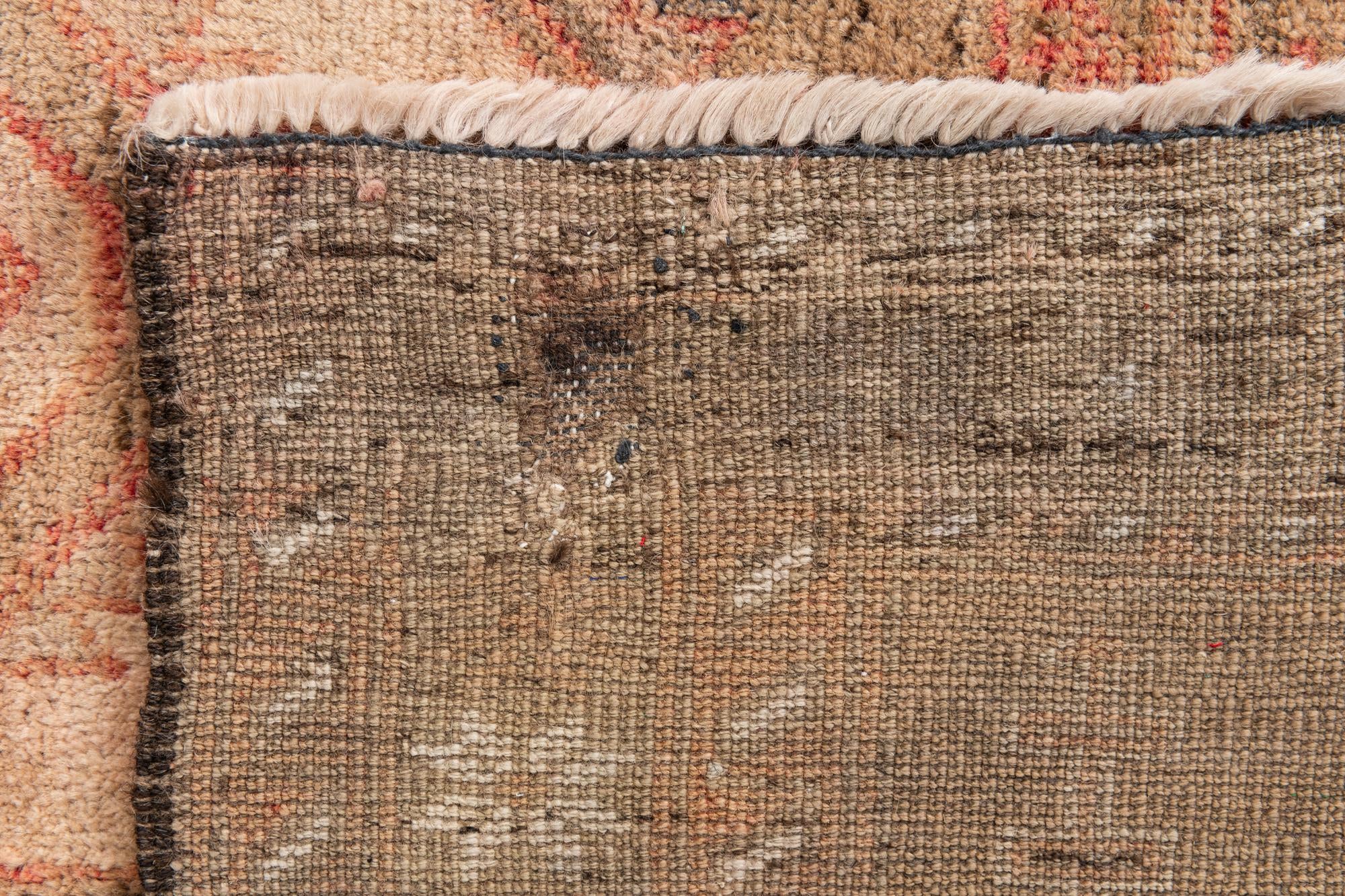 3' 5 x 5' 3 Hand Knotted Ultra Vintage Persian Wool Rug